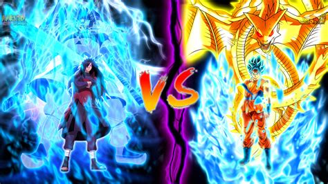 goku vs madara uchiha
